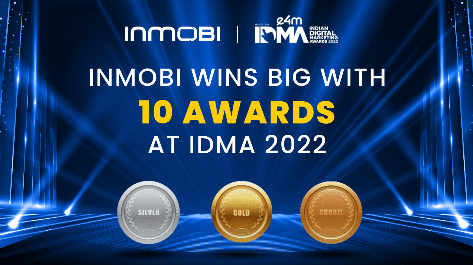 InMobi Wins 10 Key Awards at Indian Digital Marketing Awards 2022 