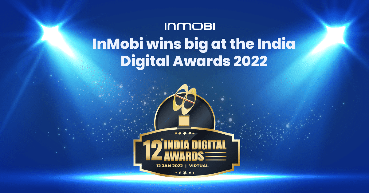 InMobi Takes Home 3 Prestigious Awards at the India Digital Awards 2022