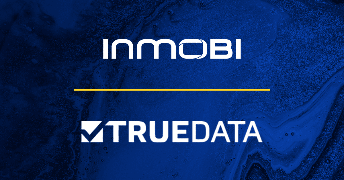 Announcement: InMobi Now Partnering With TrueData